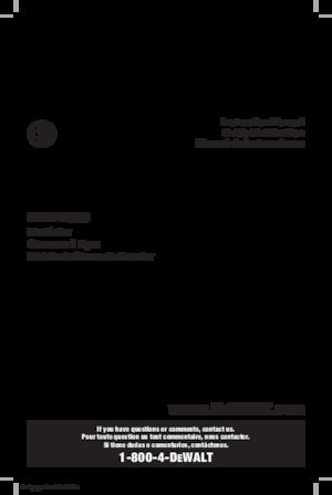 Szög és kapocsbelövők DEWALT DW45RN 