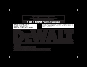 Szög és kapocsbelövők DEWALT DW66C-1 