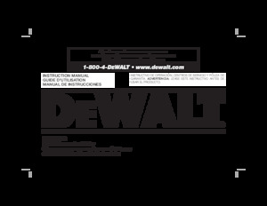 Szög és kapocsbelövők DEWALT DWMC150