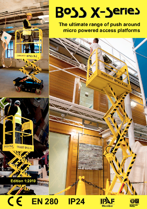 Gumikerekes ollós személyemelők Youngman BoSS X3 X