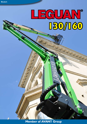 Gumikerekes töretőgémes munkaállványok Avant Tecno Leguan 130-2