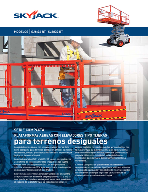 Gumikerekes ollós személyemelők Skyjack SJ 6832 RT