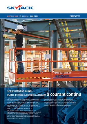 Gumikerekes ollós személyemelők Skyjack SJ III 3226 M