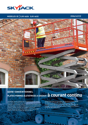 Gumikerekes ollós személyemelők Skyjack SJ III 4632