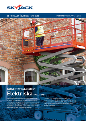 Gumikerekes ollós személyemelők Skyjack SJ III 4632