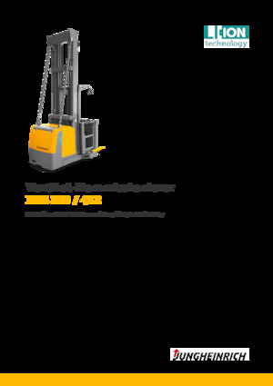 Horizontál kommisiózó targoncák Jungheinrich EKS 412 O