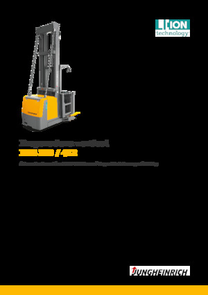 Horizontál kommisiózó targoncák Jungheinrich EKS 412 O