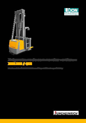 Horizontál kommisiózó targoncák Jungheinrich EKS 412 O