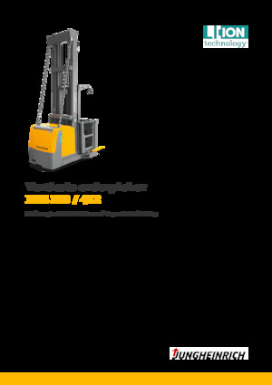 Horizontál kommisiózó targoncák Jungheinrich EKS 412 O