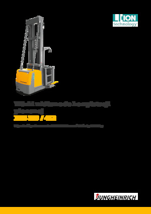 Horizontál kommisiózó targoncák Jungheinrich EKS 412 L