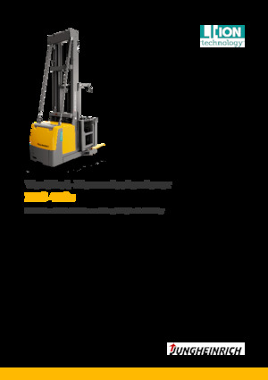 Horizontál kommisiózó targoncák Jungheinrich EKS 412s