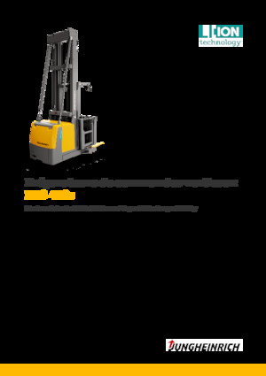 Horizontál kommisiózó targoncák Jungheinrich EKS 412s