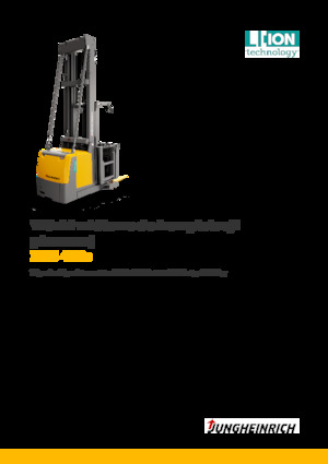 Horizontál kommisiózó targoncák Jungheinrich EKS 412s