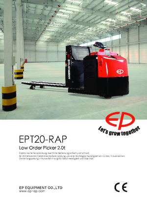 Horizontál kommisiózó targoncák EP EPT20-RAP