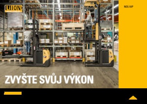 Horizontál kommisiózó targoncák Caterpillar NOL10P 