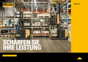 Horizontál kommisiózó targoncák Caterpillar NOL10P 