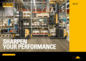 Horizontál kommisiózó targoncák Caterpillar NOL10P 