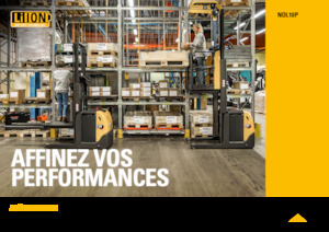 Horizontál kommisiózó targoncák Caterpillar NOL10P 