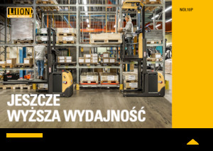 Horizontál kommisiózó targoncák Caterpillar NOL10P 