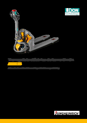 Gyslogkiséretű villástargoncák Jungheinrich AME 13