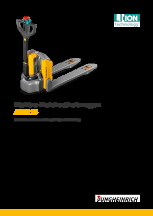 Gyslogkiséretű villástargoncák Jungheinrich AME 15