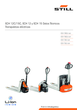 Gyslogkiséretű villástargoncák Still ECH 15C