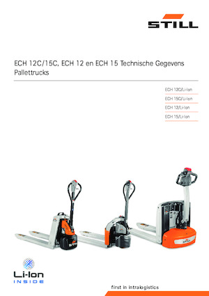 Gyslogkiséretű villástargoncák Still ECH 15C