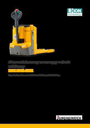 Gyslogkiséretű villástargoncák Jungheinrich EJE 114i