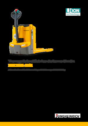 Gyslogkiséretű villástargoncák Jungheinrich EJE 116i