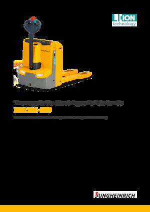 Gyslogkiséretű villástargoncák Jungheinrich EJE 116