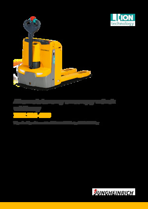 Gyslogkiséretű villástargoncák Jungheinrich EJE 116