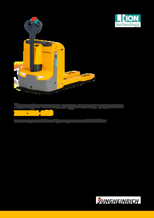 Gyslogkiséretű villástargoncák Jungheinrich EJE 116