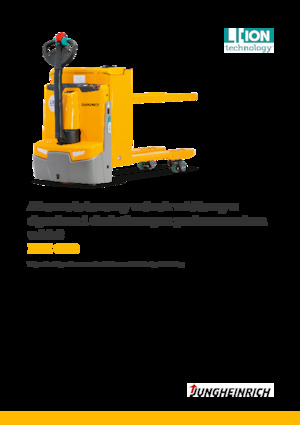 Gyslogkiséretű villástargoncák Jungheinrich EJE C20