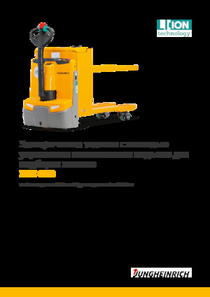 Gyslogkiséretű villástargoncák Jungheinrich EJE C20