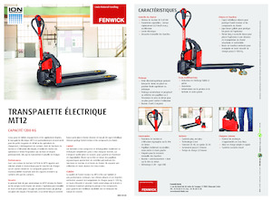 Gyslogkiséretű villástargoncák Linde MT12 