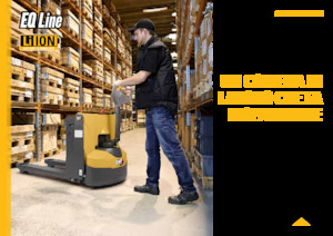 Gyslogkiséretű villástargoncák Caterpillar NPP18QL