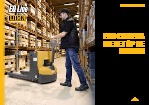 Gyslogkiséretű villástargoncák Caterpillar NPP18QL