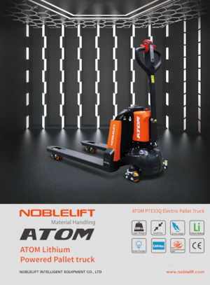 Gyslogkiséretű villástargoncák Noblelift PTE33Q