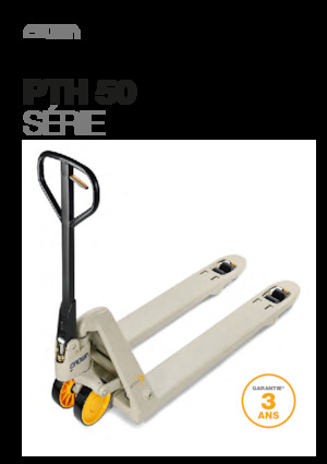 Gyslogkiséretű villástargoncák Crown PTH 50