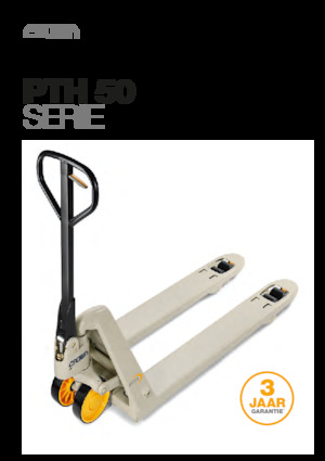 Gyslogkiséretű villástargoncák Crown PTH 50