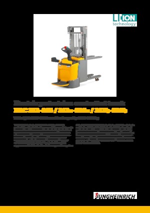 Vezetőállásos raklapemelők Jungheinrich ERC 212b