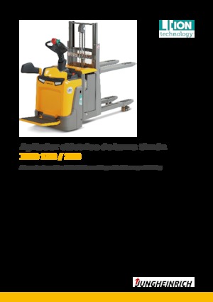 Vezetőállásos raklapemelők Jungheinrich ERD 120