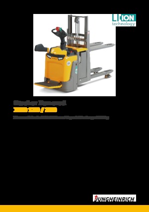 Vezetőállásos raklapemelők Jungheinrich ERD 120