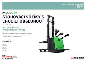 Vezetőállásos raklapemelők Mitsubishi SBV16P(I)