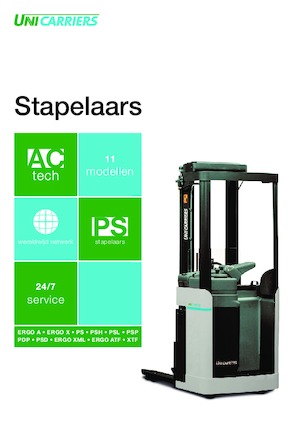 Vezetőüléses raklapemelők UniCarriers Ergo XML