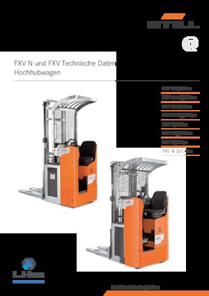 Vezetőüléses raklapemelők Still FXV 16 N