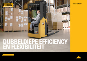 Vezetőüléses raklapemelők Caterpillar NSS12N2TF