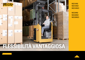 Vezetőüléses raklapemelők Caterpillar NSS20N2S