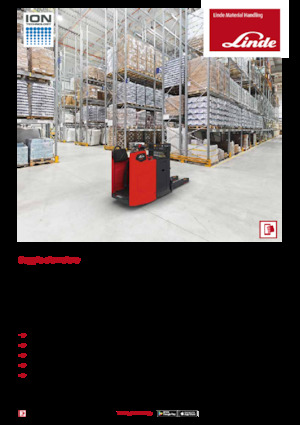 Vezetőállásos raklapemelők Linde D10FP