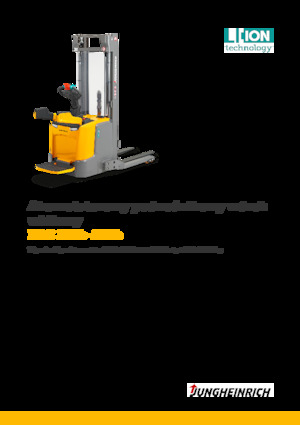 Vezetőállásos raklapemelők Jungheinrich ERC 212b